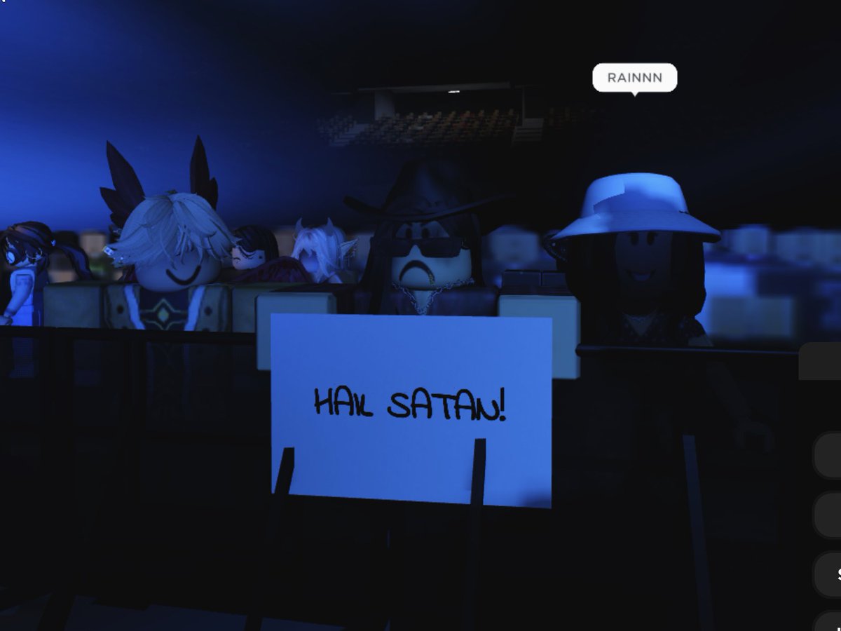 3kuse's tweet image. Had another enjoyable evening at the @thebandGHOSTro ritual!! Definitely recommend if you’re a Ghost fan! 
#thebandghost #robloxconcert #ROBLOX #virtualconcert