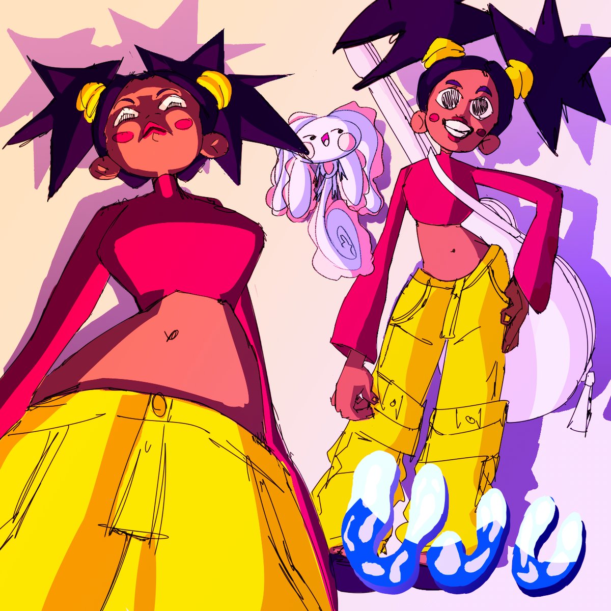 lilkiwifr's tweet photo. Uju and her magic axolotl named Bobble. She plays bass n shit. Also the gradient tool is fun
#art #artist #artistsontwitter #oc #originalcharacter #bass #axolotl #drawing #drawingwhileblack #draw #blackcharacterdesign #blackcharacters #blackcharacter https://t.co/qoqdA9UC1n