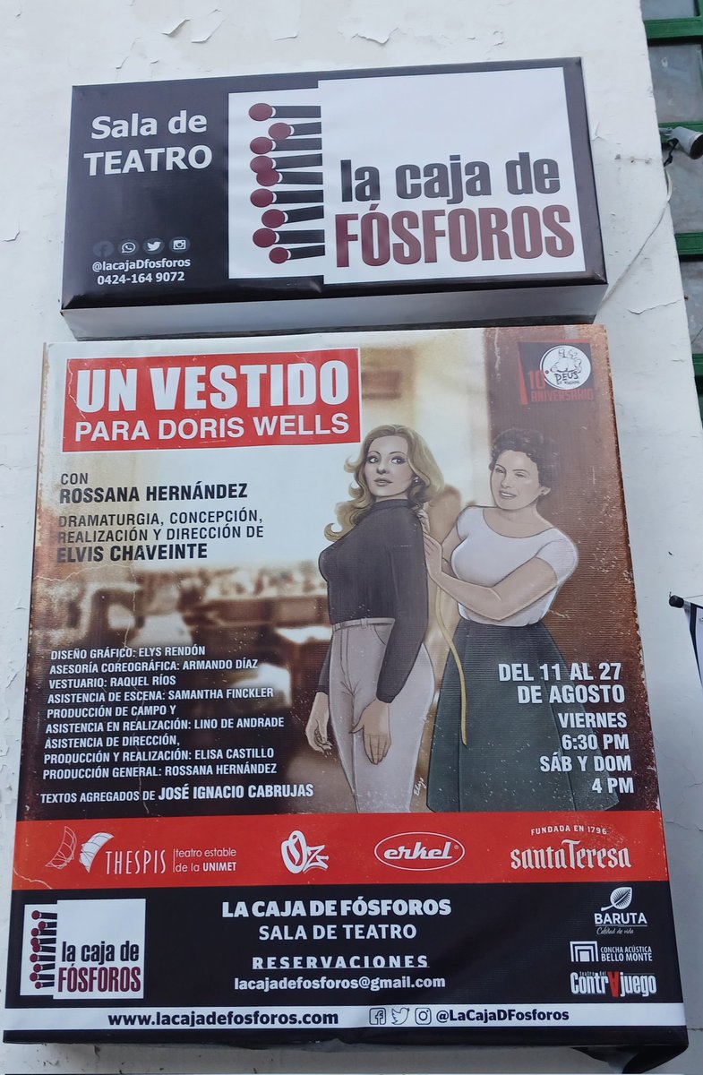 Llegando a casa tras disfrutar de una joyita teatral. Un homenaje hermoso a una figura que lo merece, escrito de manera primorosa y actuado con la maestría de una Rossana que se desdobla.
Gracias a todos. Sigo muy emocionada.