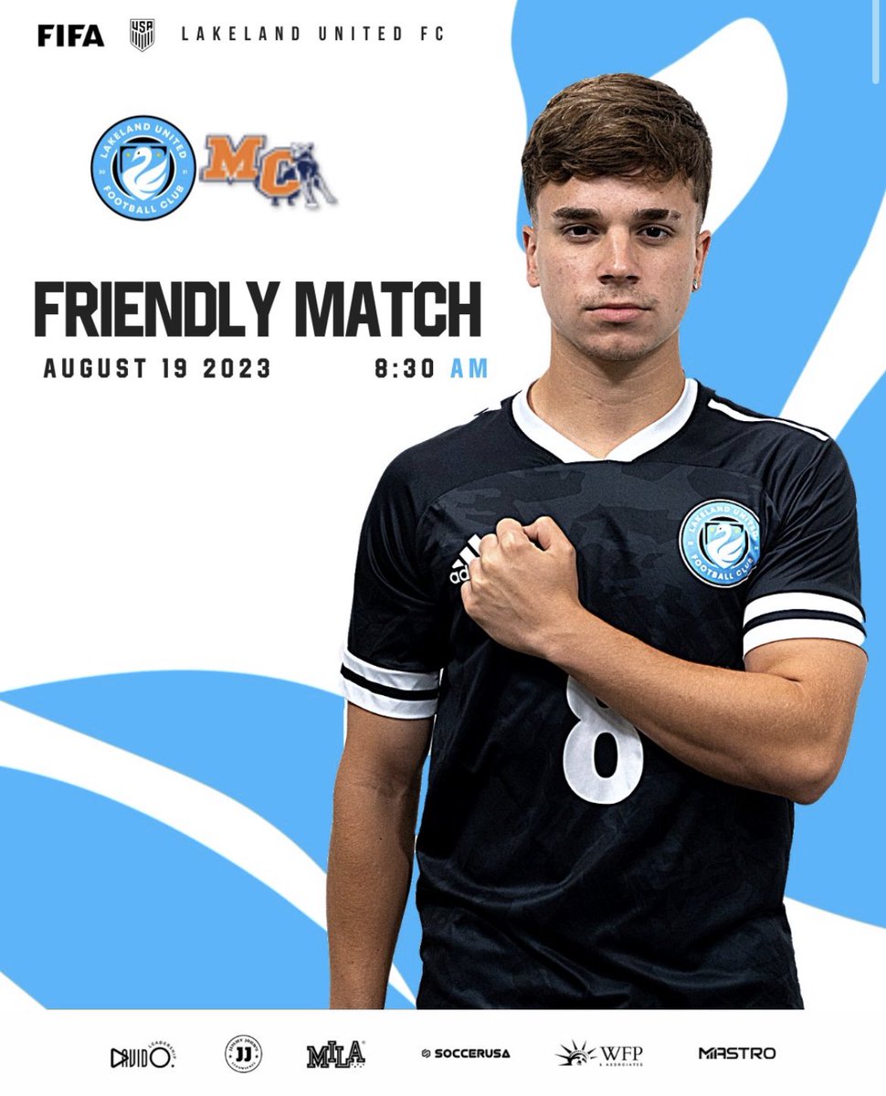 FRIENDLY MATCH!

Tomorrow we host last year’s NJCAA Men’s Soccer Division II runner-ups and currently #1 ranked in the nation. 
<a href="/mortoncollege/">Morton College</a> 

🗓 August 19, 2023
⏰ 8:30 am
🏟️ Feltrim Sports, 204 Macaulay's Cv, Haines City, FL 33844, United States
🎥 Link in our bio