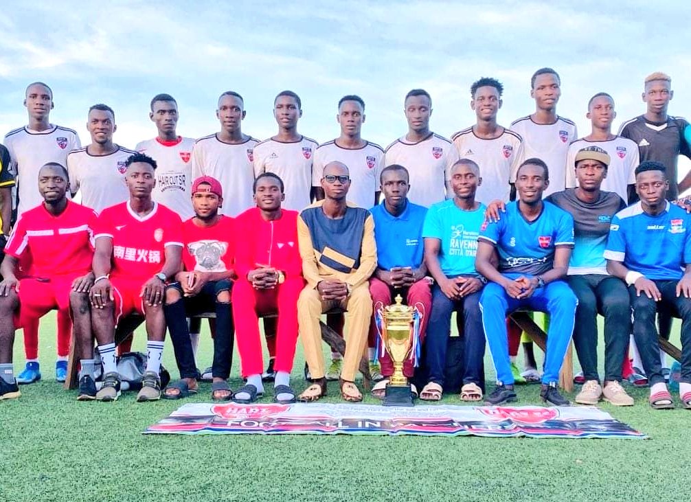 SomaGambia's tweet photo. #knockoutFinal,
Hart Academy FC humiliated Angalfuta FC 6-0 in the Jarra West knockout final. https://t.co/5Vi0HhB6Oe