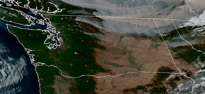 wapio3021's tweet photo. Smoke from the #sourdoughfire, #airplanelakefire, #oregonfire, #grayfire and #winonafire
@wafire via the National Weather Service https://t.co/8zJHbmunmu