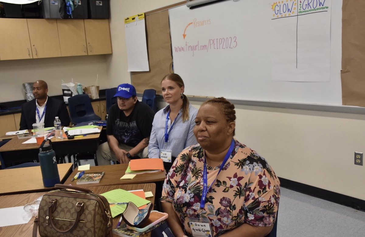 MentorTeacher4's tweet photo. Day 3 of #PGCPS #PEIP is officially done. We are now looking forward to next week when teachers return to schools for in service week. School year 2023 is off to a great start. @OPLLpgcps #PEIP https://t.co/y8Klq8ez1A