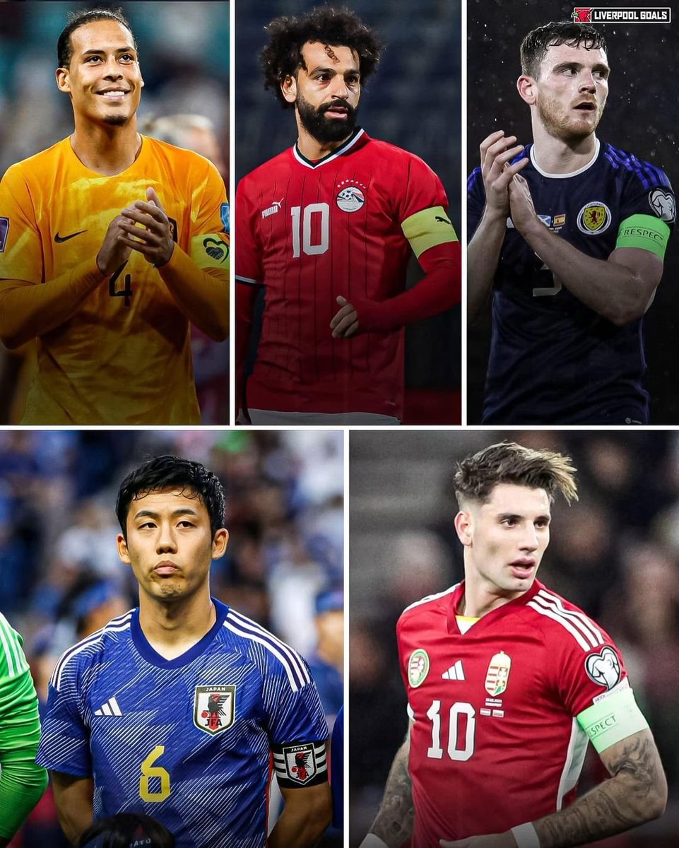 AnythingLFC_'s tweet photo. 5 Captains of 5 National Teams ©

Leaders in the team 💪 https://t.co/K42JrnUhNk