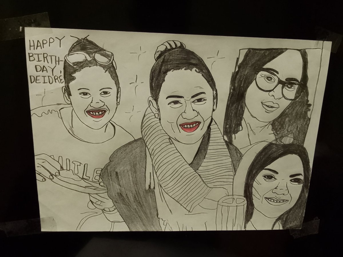 Happy birthday Deidre Amsterdam 
May you have one🍾 amazing day.
Be gorgeous 🎁🎁😘🎂🎂🍰🍰💖❤more is my laaste tekening tot die 21 August 2023 goodbye Facebook and no more Chance 

#birthday #drawingsketch #kyknet #turkey #southafricanartists🇿🇦 #youtube #craigtucker