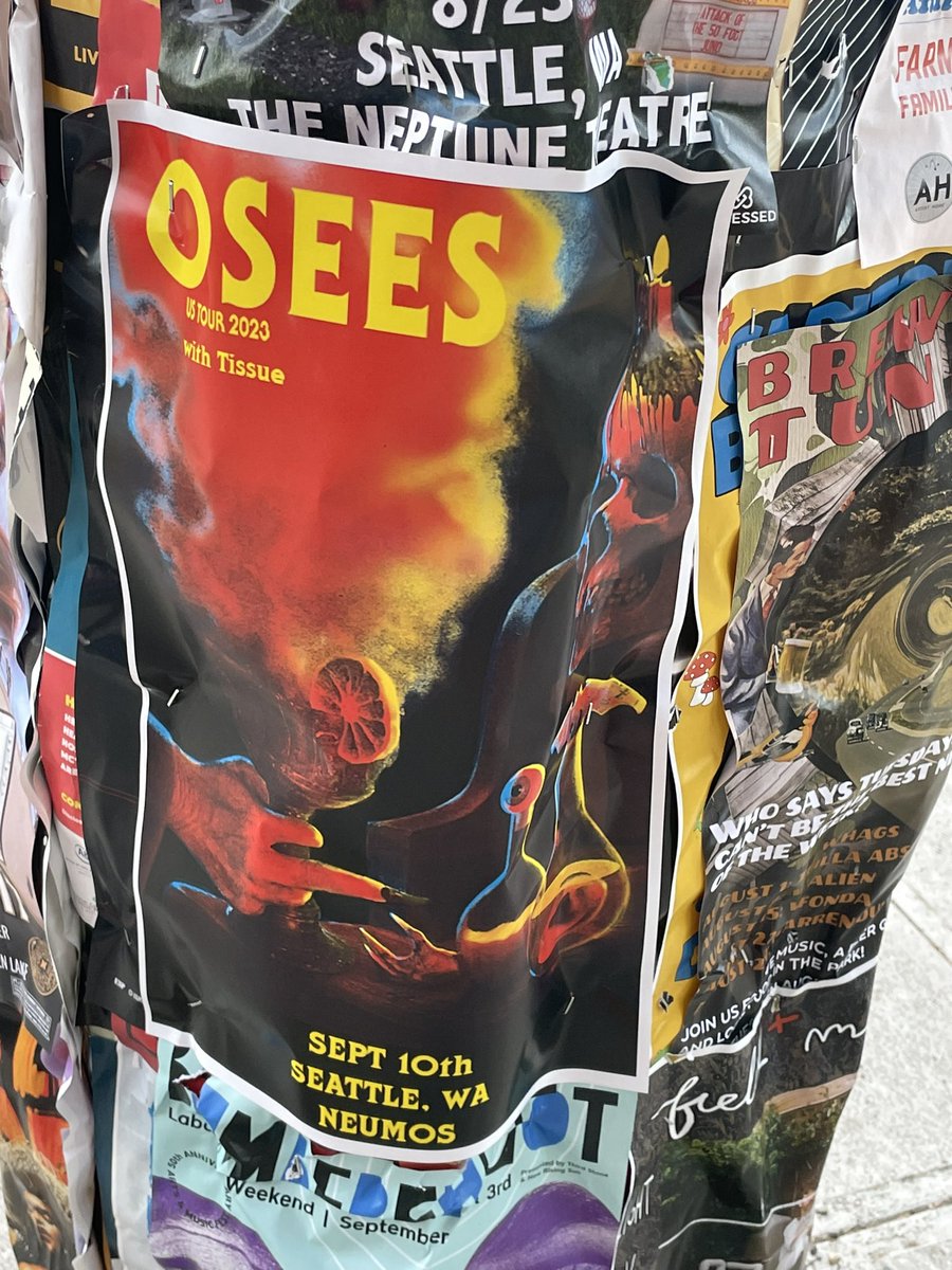 And come Sept 10 Tissue will be tight and fast and opening for <a href="/TheeOhSees/">Thee Oh Sees</a> <a href="/Neumos/">Neumos</a> !