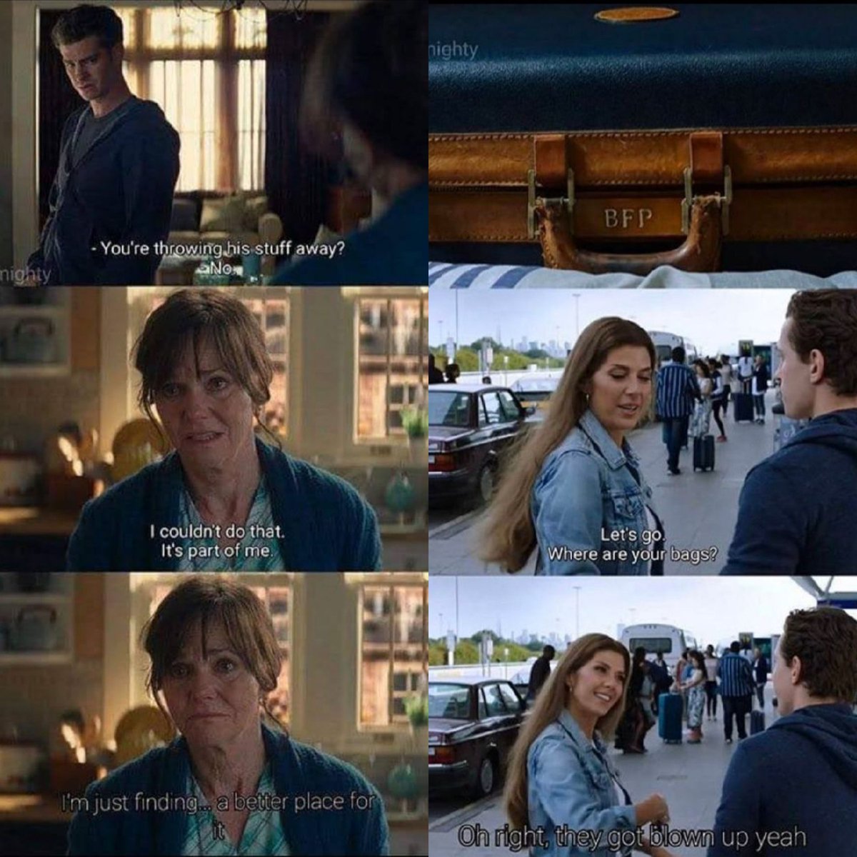 D4hz4hn's tweet photo. Good Spider-man movie Vs bad Spider-man movie 😹 https://t.co/23ZpKMddBe