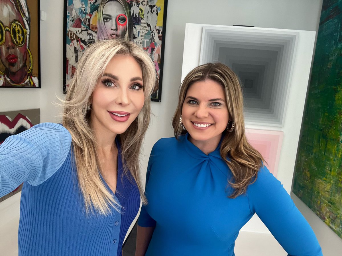 Thrilled that <a href="/AshleighWalters/">Ashleigh Walters</a> from channel 5 <a href="/WPTV/">WPTV</a> visited our Palm Beach gallery! 🎨📺 The interview's energy around art and the NFT revolution was contagious. What a fantastic day! 🖼️🙌 #ArtisticEncounters #NFTExploration #PalmBeachGallery