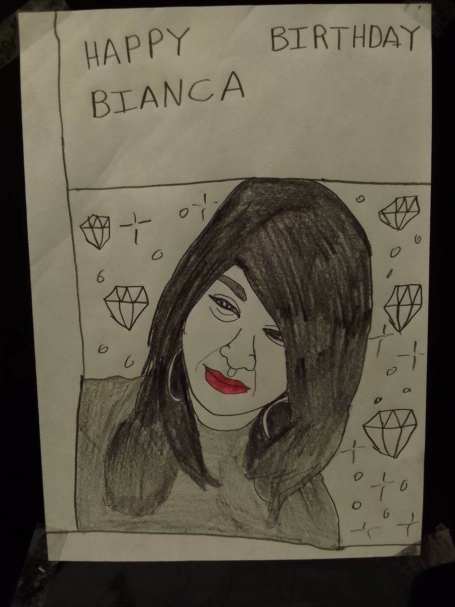 Happy birthday Bianca Elmay Martin 
May you have one🍾 amazing day.
Be gorgeous 🎁🎁😘🎂🎂🍰🍰💖❤more is my laaste tekening tot die 21 August 2023 goodbye Facebook and no more Chance 

#birthday #drawingsketch #kyknet #turkey #southafricanartists🇿🇦 #youtube #craigtucker
