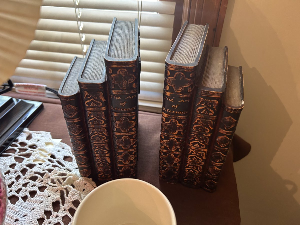 Cool new book ends I found today.