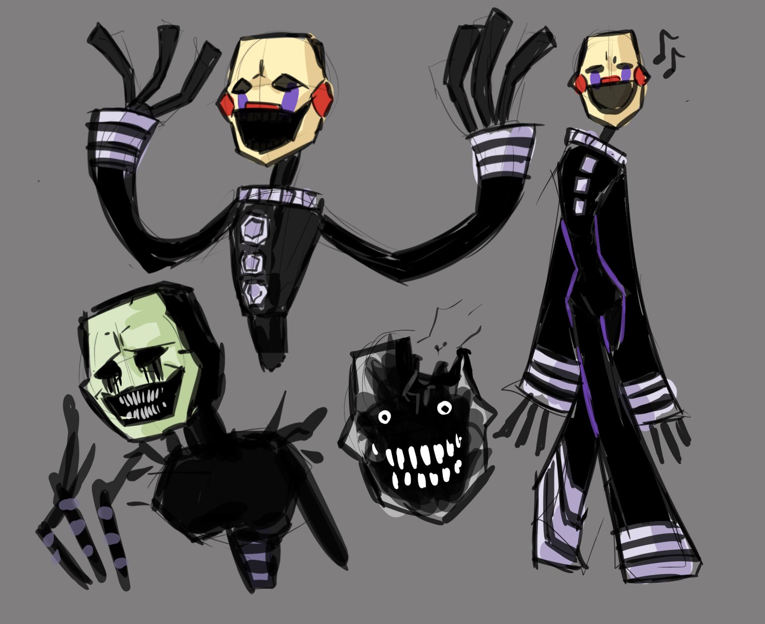 Not Cucumber 🥒 on X: Poopet #FNaF #puppet / X