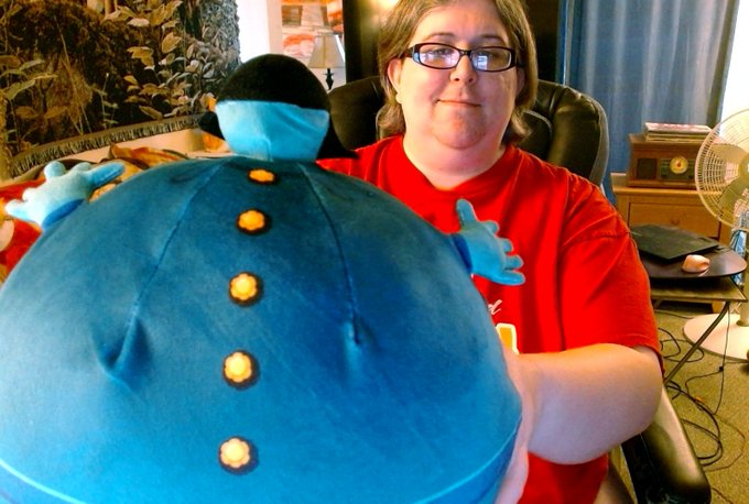 Yeah, you may have a squishable of a cat or dog but I think I found the best one! #blueberry #VioletBeauregard<a href="/tag/blueberry"class="tags"><span>#blueberry</span></a><a href="/tag/willywonka"class="tags"><span>#willywonka</span></a><a href="/tag/blueberryinflation"class="tags"><span>#blueberryinflation</span></a><a href="/tag/v"class="tags"><span>#v</span></a>