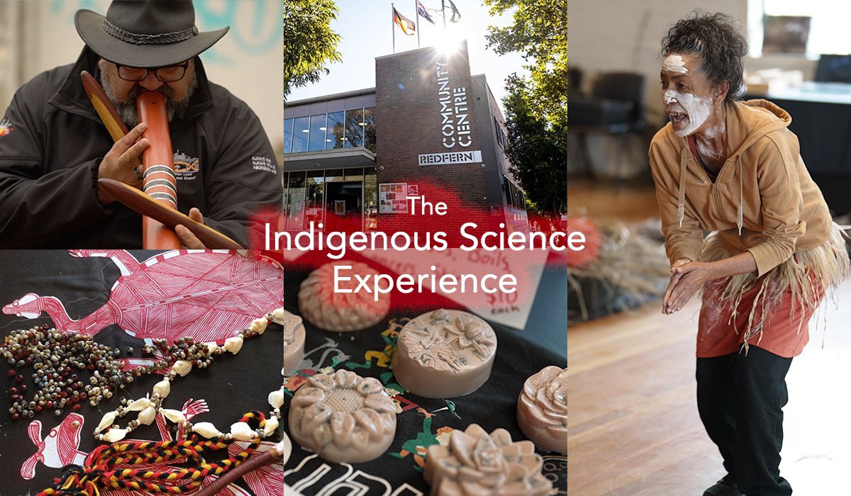 So much science! Free entry to Sydney Science Trail this weekend at <a href="/austmus/">Australian Museum</a> and <a href="/AustralianBG/">The Australian Botanic Garden</a> Mt Annan where you can meet <a href="/DoctorKarl/">Dr Karl</a>! And Indigenous Science Experience at Redfern Community Centre today from 10 am <a href="/Aus_ScienceWeek/">NationalScienceWeek</a> <a href="/cityofsydney/">City of Sydney</a> <a href="/IndustryGovAu/">Department of Industry, Science and Resources</a> @InspiringNsw