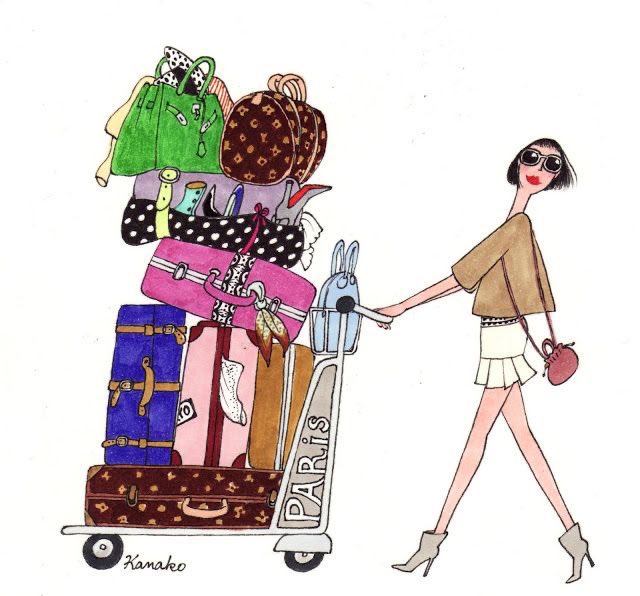 me packing for a 3 day trip