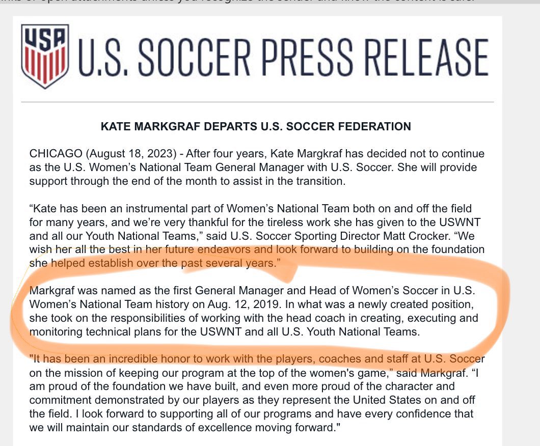 This is why I said she absolutely needed to go. Because shall we have a hard talk about the direction of the women’s YNT??  US U17s out in QFs at U17 WWC. U20W team out in group stages at U20WWC & just lost to Mexico in CONCACAF championships. Then there’s the USWNT fiasco.