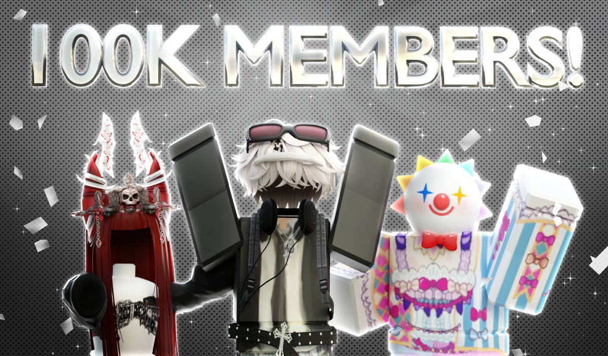 DisordinanceRBX's tweet photo. Thank you so much for 100K members in @interdollRBLX !!!

FREE UGC LIMITED TMRW AT 12 PM PST!

#freelimited #roblox #robloxfreelimiteds #robloxugcfreelimited #robloxugc #robloxdev #robloxart #robloxfreelimited #ugcfreelimited https://t.co/pmiuCCZYOh