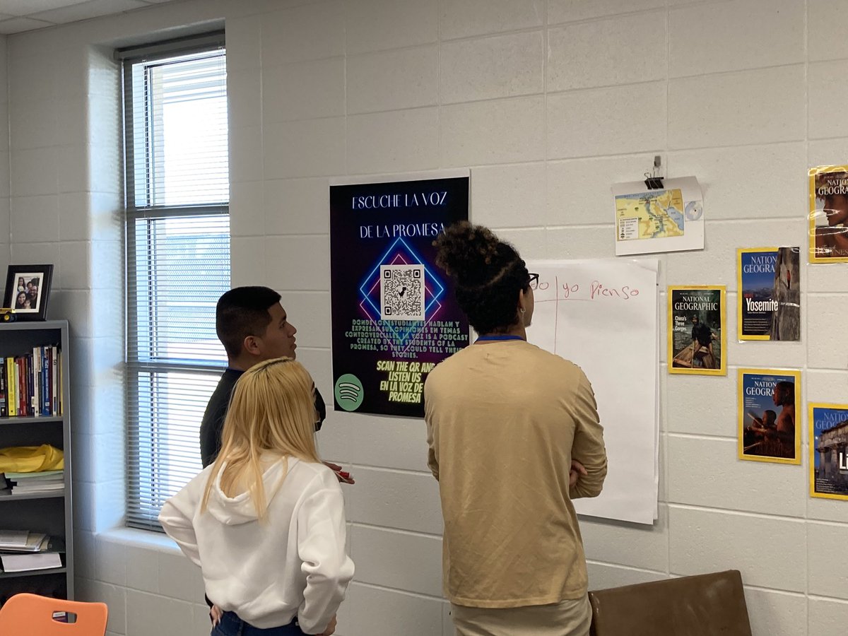 First full week back @LaPromesa_AISD and the social studies team started with several activities that promote oracy, giving our students daily opportunities to practice language skills and build their confidence. #MyAldine