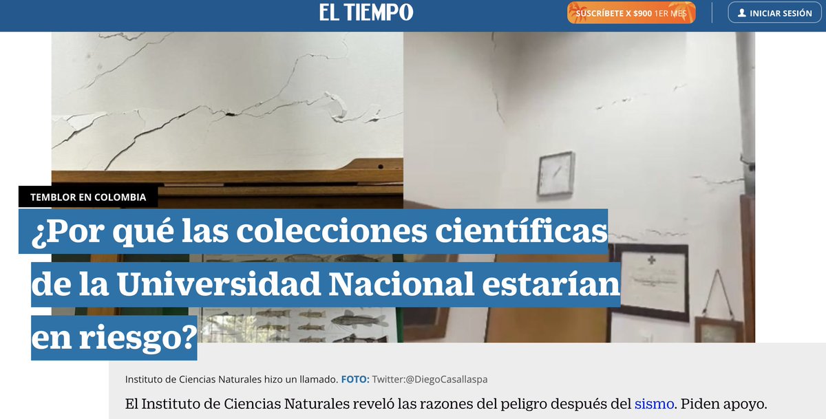 Instituto de Ciencias Naturales - UNAL tweet media