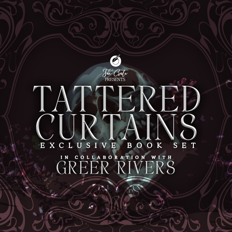 FaeCrate's tweet photo. ✨OPUS ANNOUNCEMENT✨

We’re so excited to share that we are creating Exclusive Editions of Tattered Curtains by @GreerRivers! This set will include: Phantom, Rouge, and the upcoming third book, Dreadful!💖

(See thread for full information ⬇️) https://t.co/HNTGkq42kP