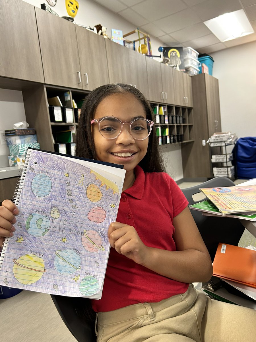 Artist + Scientist? Who says you can’t do both 🤩 Our science notebooks are next level this year 🪐  <a href="/CFBISD/">Carrollton-Farmers Branch ISD</a> <a href="/LandryLonghorns/">Tom Landry Elementary School</a> <a href="/Cockerhame/">Eric Cockerham</a> <a href="/TolliverAP/">Whitney Tolliver</a> @mstranstem <a href="/christy_clain/">Christy McClain</a>