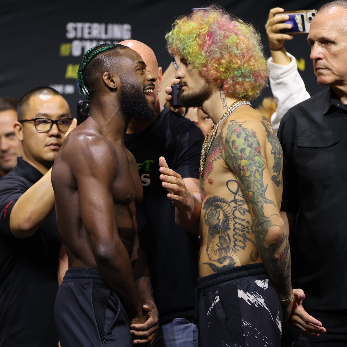 ufc's tweet photo. One more sleep 🔥 #UFC292 https://t.co/LND5QsGVKY