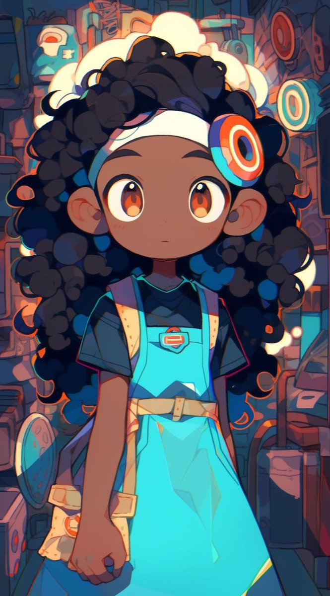 debichanchan's tweet image. アニメに出てきそうキャラクターはAIで作ってみた！#AI #Midjourney #GeneratedAI