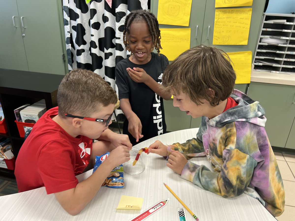 3rdwithDearing's tweet photo. It was a close call, but Mrs. Dearing’s and Mrs. Lorenz’s classes were able to save Fred today!  The students used Habit #2 - Begin With the End in Mind to be successful! @WSESWildcats @LorenzKaren #teamworkmakesthedreamwork https://t.co/ID6QaCxduj
