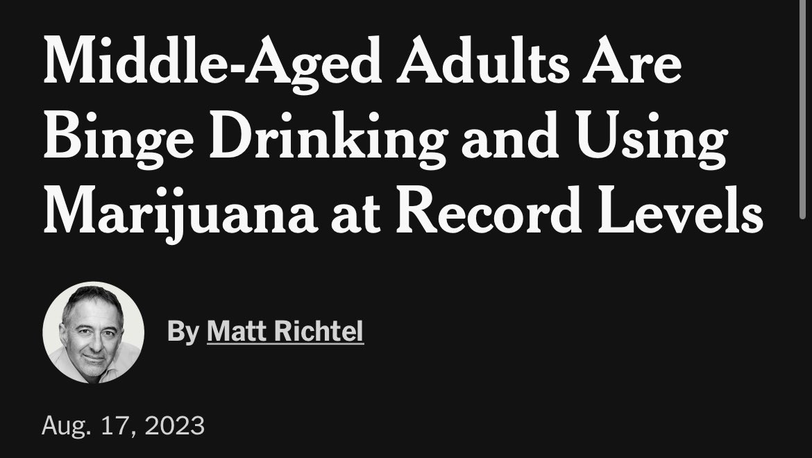 JillOusey's tweet photo. This unironic headline from the @nytimes  *laughs in xennial* https://t.co/FwoYz3XFnC