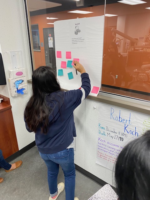Started our Junior Dental 🦷program with <a href="/EllevationEd/">Ellevation Education</a>  Brainstorm Walk on Intro to Hazardous Materials in Dentistry unit.   #Itsinthedetails #BlansonReady #OwnIt #MyAldine <a href="/BenIbarraCTE/">Ben Ibarra</a> <a href="/RomaGuerra2/">Roma Guerra</a> <a href="/AldineISD/">Aldine ISD</a> <a href="/AldineCTE/">Aldine CTE</a> <a href="/BlansonCTEHS/">Blanson CTE HS</a>