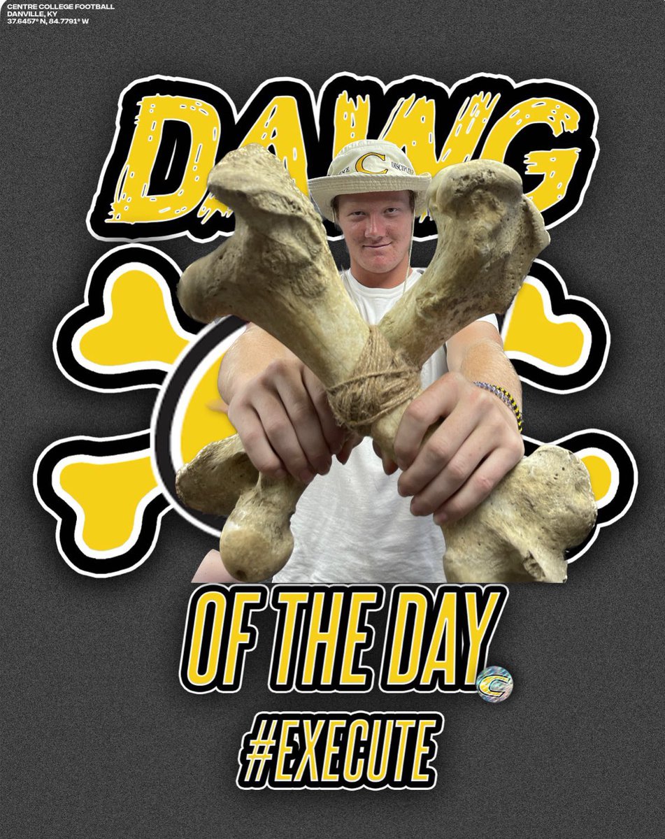 Our dog of the day yesterday was first year safety Ollie Carter! #PEV #Execute