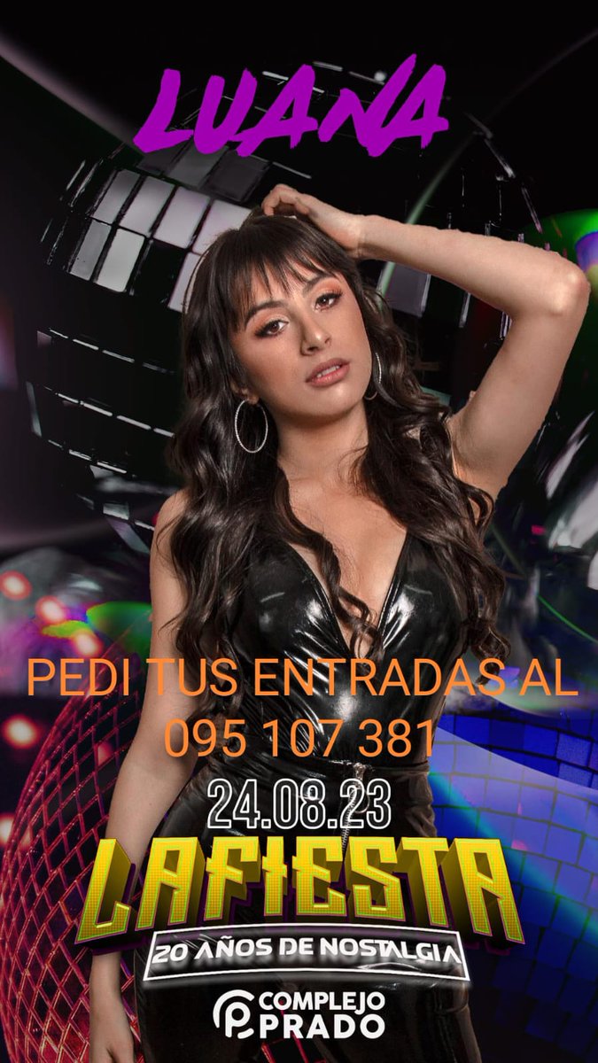 ElCerroyLaTeja's tweet image. #LaFiestadel24 en Complejo Prado ☎️095107381📞