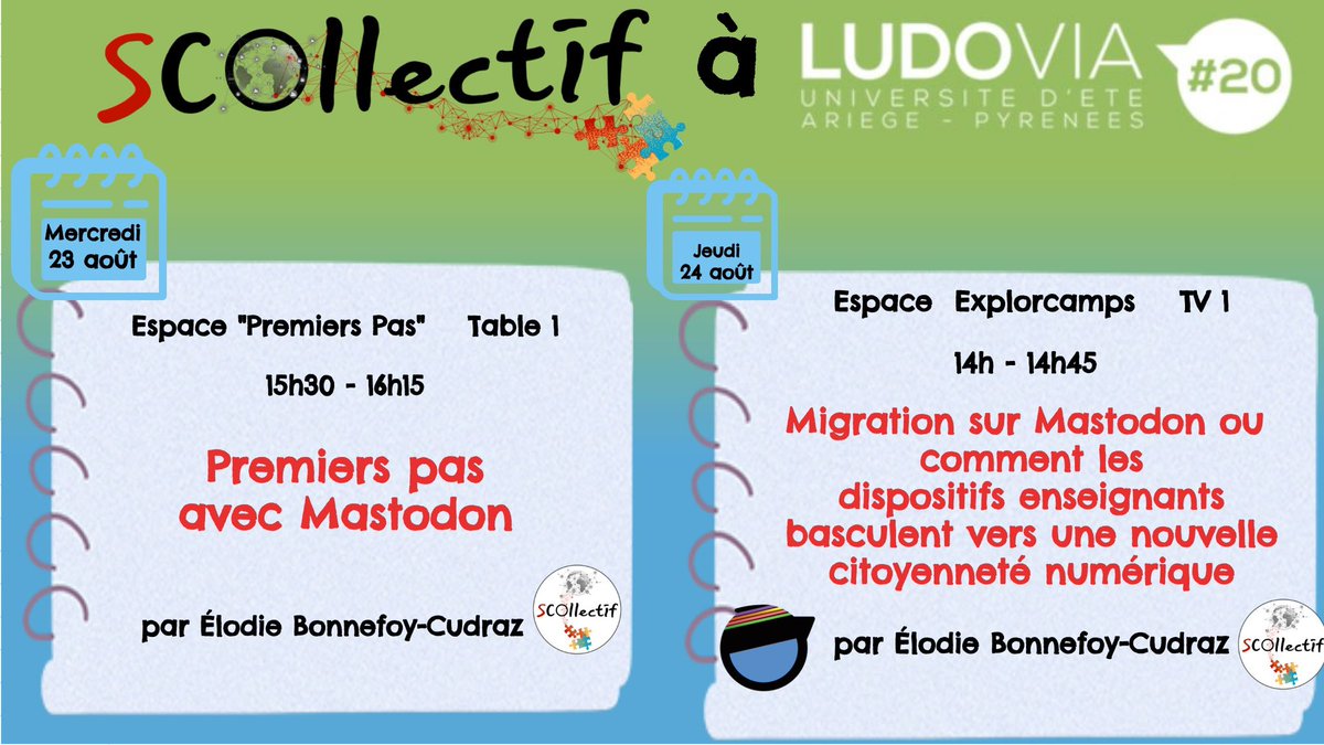 <a href="/podax2001/">popolipopo 🐿️🎗️</a> <a href="/ludoviaORG/">@ludoviaorg.bsky.social</a> <a href="/SureauSophie/">sophie sureau</a> On compte sur vous ! On sera en ST15, espace Zen, avec <a href="/ebc974/">Élo B-C 🇷🇪 🐘</a> pour <a href="/SCOllectif_asso/">SCOllectif 🐘</a> <a href="/TwicteeOfficiel/">TwictéeOfficiel</a> <a href="/AplatiTour/">Clément AplatiTour/SCOllectif</a> <a href="/QuotiChess/">QuotiChess 🐘</a> <a href="/PetitBridgeChal/">Petit Bridge Challenge 🐘</a> <a href="/twoulipo/">Twouvroir de L-P</a> et beaucoup d’autres !