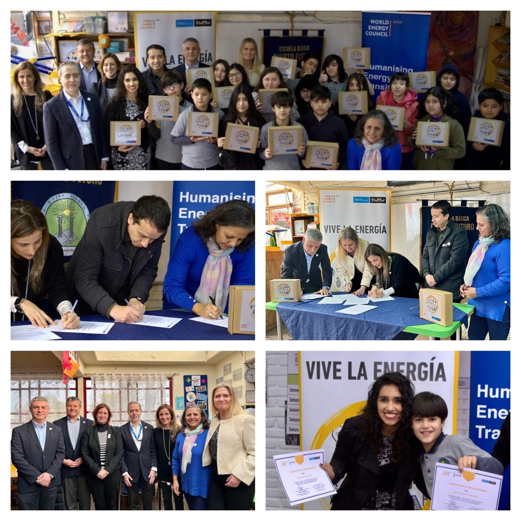 En el cierre de "Vive la Energía", representantes de las entidades que fueron parte de la iniciativa, firmaron un compromiso para que la Escuela Puerto Futuro de #Pudahuel continúe impartiendo talleres de electrónica y energía. Gracias <a href="/ingenieriaUAI/">Facultad de Ingeniería y Ciencias UAI</a> y <a href="/coord_electrico/">CoordinadorEléctrico</a> 🥰