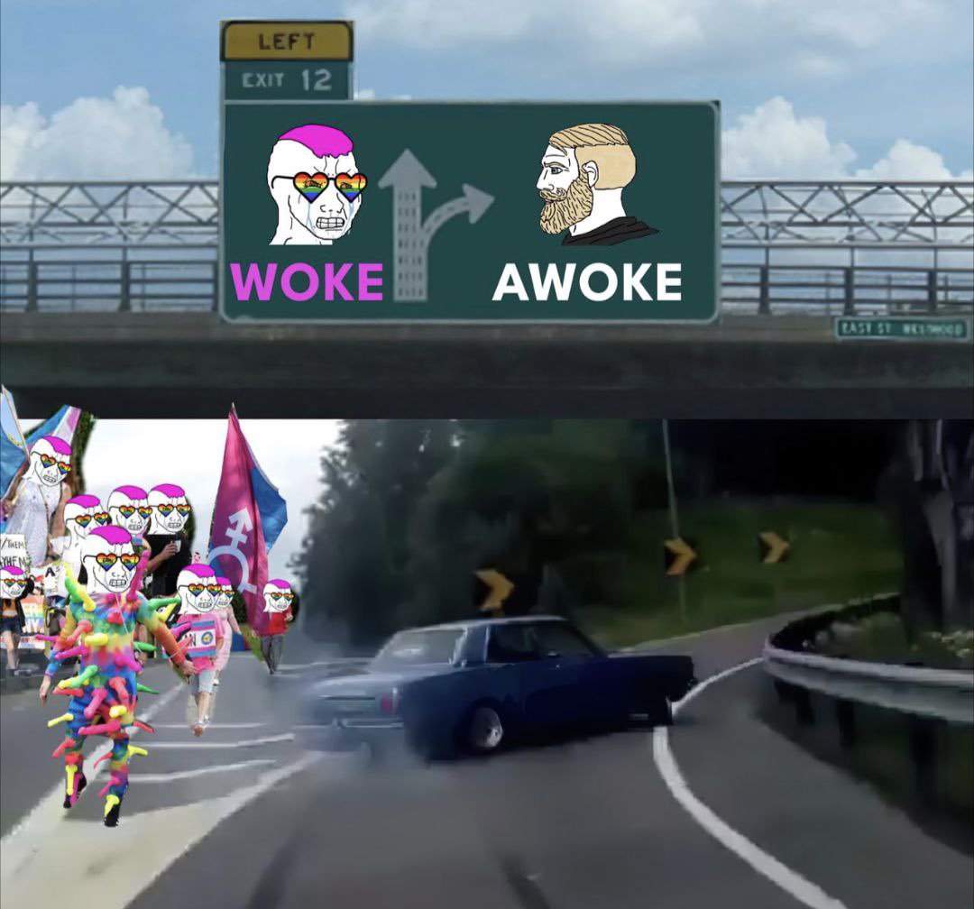 Turn right, Anon 

$AWOKE