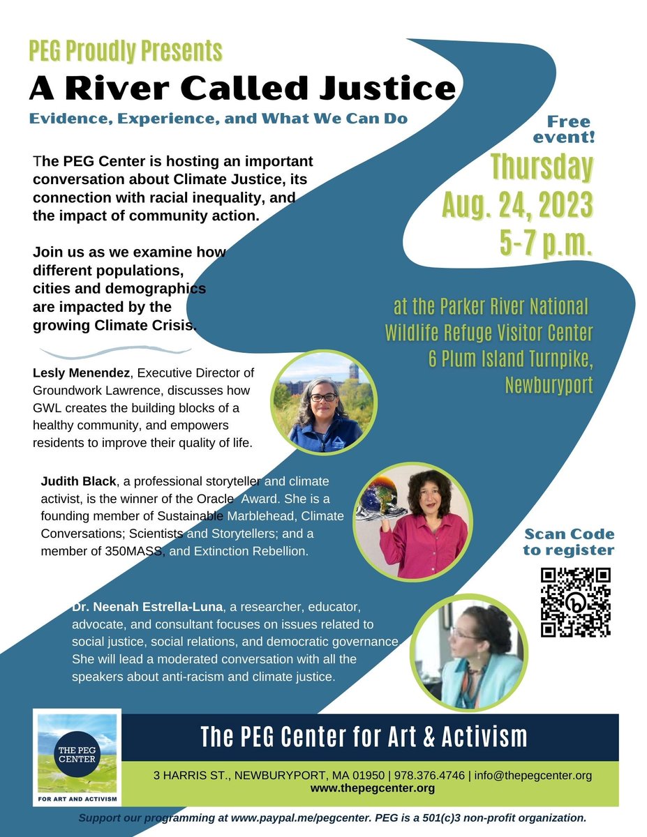 GndwkLawrence's tweet photo. 📢 Thursday, 8/23, "#ARiverCalledJustice: Evidence, Experience, and What We Can Do." 

🎤 Lesly Melendez, our Executive Director, will share her insights alongside Judith Black and Dr. Neenah Estrella-Luna, offering interesting depth and expertise to the conversation!  🌿🌏 https://t.co/yYcfAYdzTx