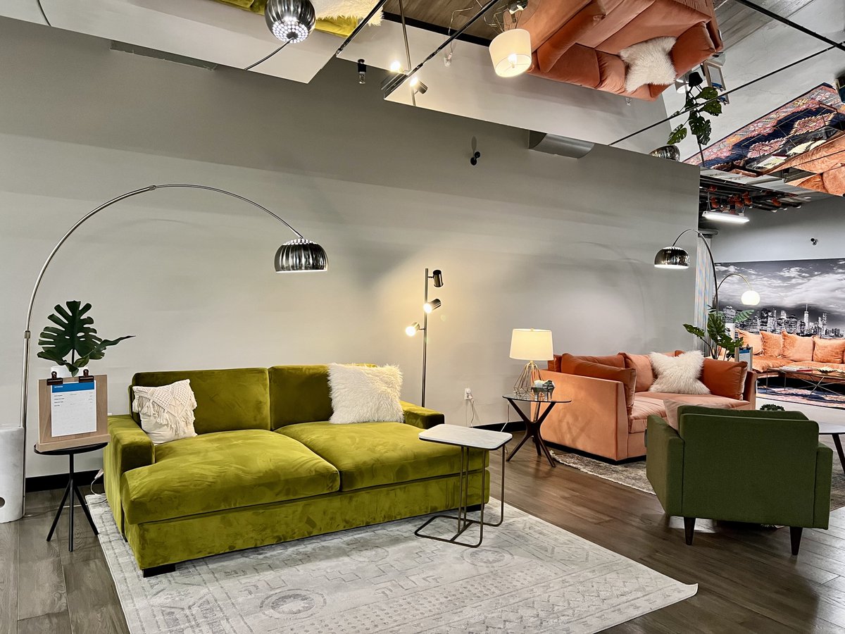 Upgrade your home aesthetic with new custom furniture from @Joybird. Go through different material swatches to build your own sofa, accent chair, and so much more!