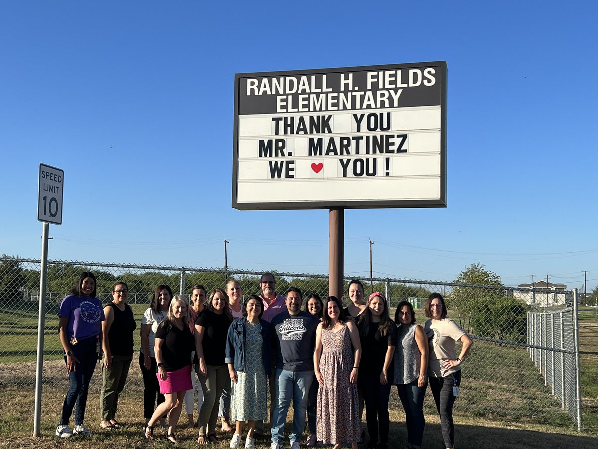 Fields Elementary (@nisdfields) on Twitter photo Thank you <a href="/RMartNISD/">Richard Martinez</a> for your years of dedication and leadership <a href="/NISDFields/">Fields Elementary</a> 💗
Best of luck in <a href="/NISD_Testing/">NISD Testing</a> 🌟 Thank you <a href="/RMartNISD/">Richard Martinez</a> for your years of dedication and leadership <a href="/NISDFields/">Fields Elementary</a> 💗
Best of luck in <a href="/NISD_Testing/">NISD Testing</a> 🌟