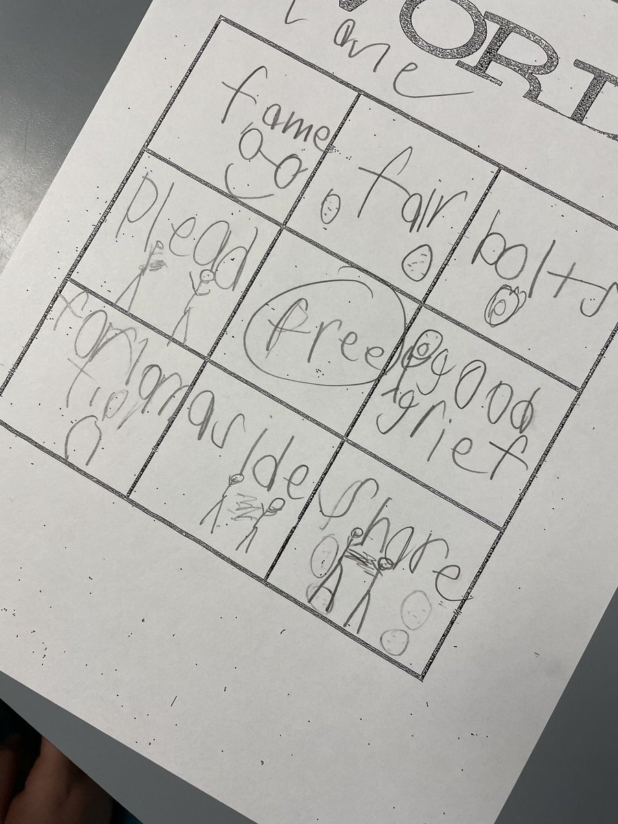 MrsEmmerling1's tweet photo. Look at these 2nds having fun with Vocab Wordo!! Illustrating a picture to match the meaning of our “harvested” word wall words of the week which came from our read alouds! #lovedatharris #gcscpride https://t.co/Lp9YN7a1g3