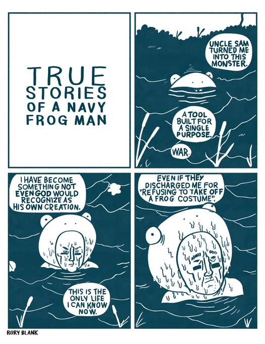 true stories of a frog man 