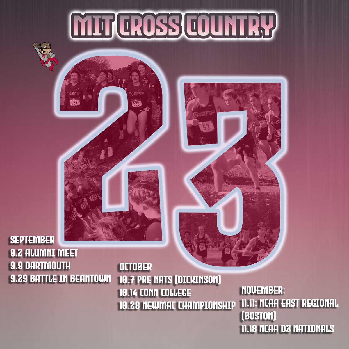 Check out the 23 XC schedule! It’s almost go time.
