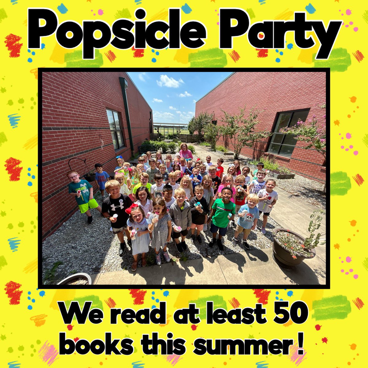 Lewisburg Primary Library tweet media