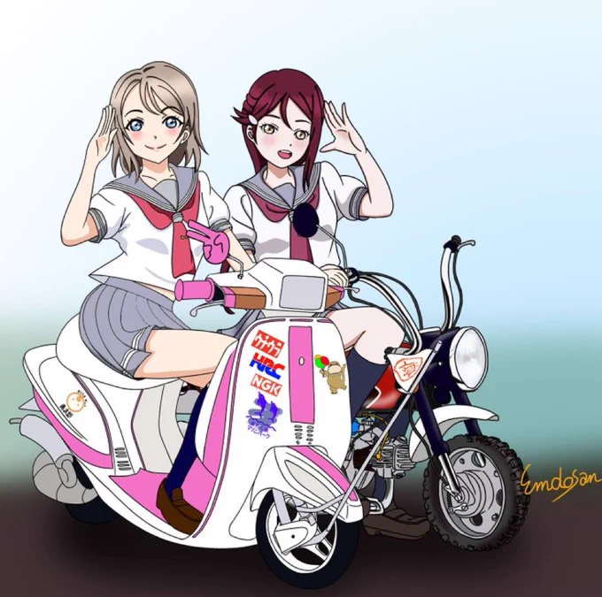 おはよう#バイクの日 だそうです昔から頑張った絵を見たら下手くそでした直したい衝動にとらわれますが今の描いてるを進めないとねお盆過ぎたら海は危ないです流れた波が変わります週末レジャーが気をつけてね家に帰るまでが遊びだから今日もよろしくお願いします 