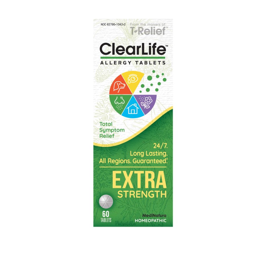🌿 Discover the power of nature with ClearLife Allergy Tablets - 60 Tablets (T-Relief)! 🌼 Say goodbye to allergy discomfort and hello to natural relief. 🙌 Breathe easy and enjoy the beauty of each season. 🌸 #ClearLifeAllergy #NaturalRelief #BreatheEasy 🍃🌷