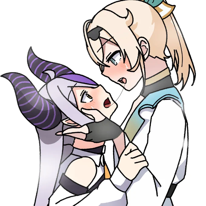 「ラプ殿がいけないんでござる…」#laplus_artdesu #いろはにも絵を 