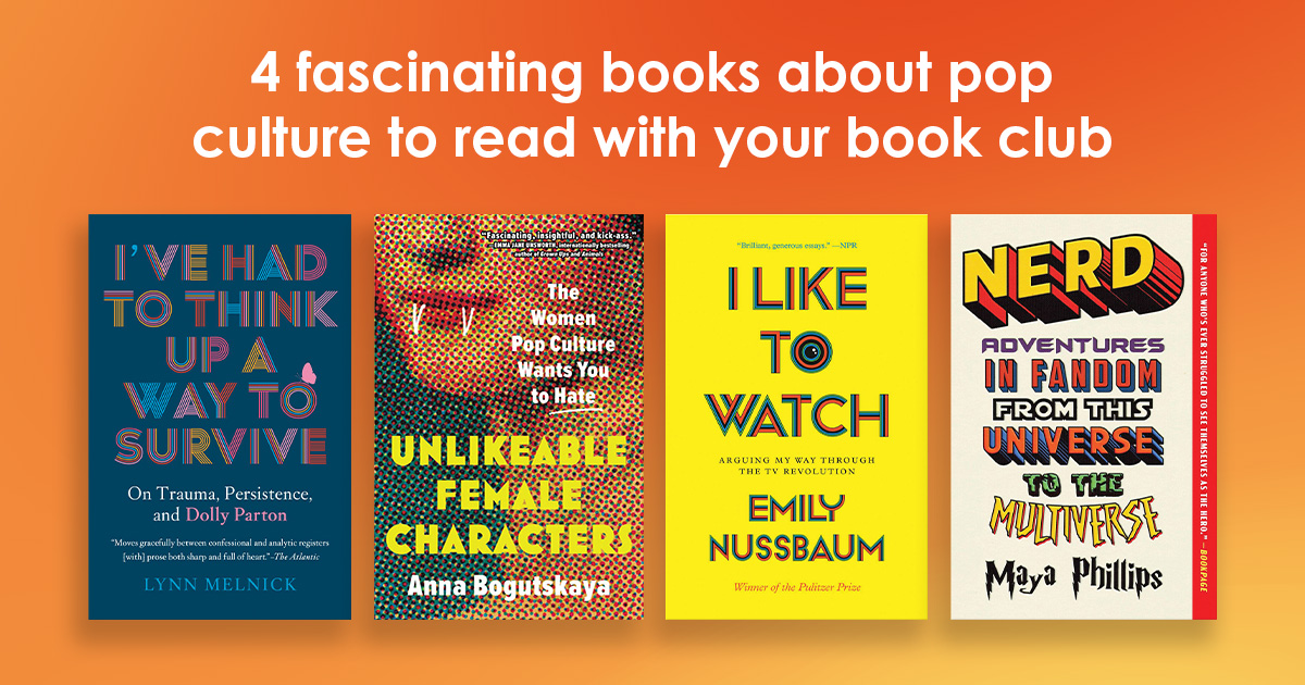 Want a pop-culture read for your book club? These great picks come with ready-made playlists and watchlists! @spiegelandgrau @atriabooks @sourcebooks @randomhouse bookpage.com/?p=193866