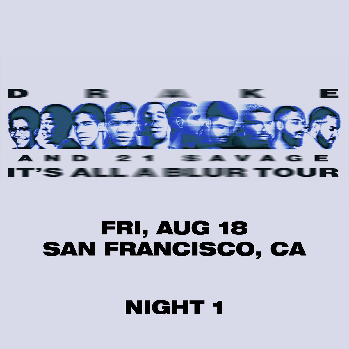 WordOnRd's tweet photo. Tonight, IT’S ALL A BLUR TOUR is in San Francisco for Night 1 of 2 🔥 https://t.co/63rPbpP5Av