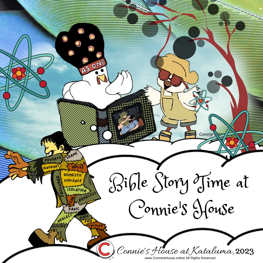 GodsGraceNotes's tweet photo. Bible Story Time at Connie's House. 
Ours is a very animated study zone!!! https://t.co/yD0CcCuxY6