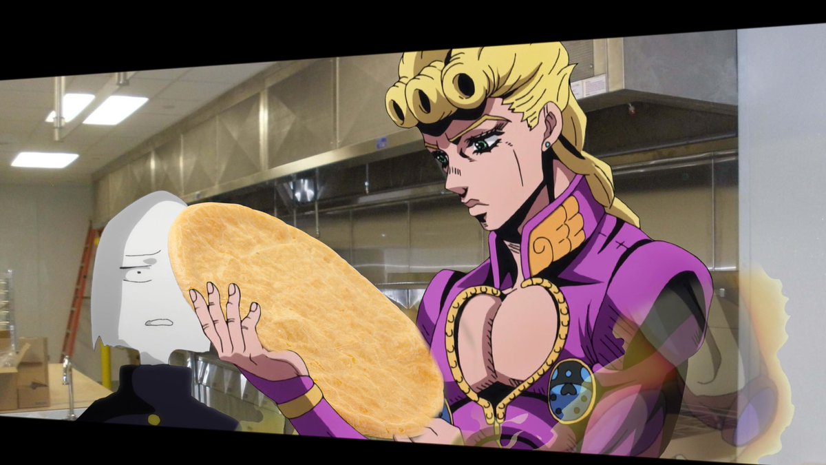 <a href="/JJTechKugi/">Nobara Kugisaki</a> <a href="/BearOfDespair/">Monokuma</a> @GokuButGod Alrighty!

That’s looking pizza shaped.