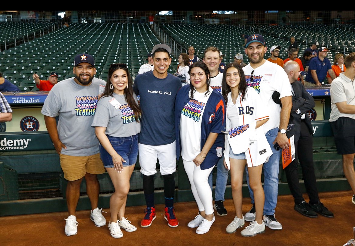 Houston loves teachers, <a href="/astros/">Houston Astros</a> ❤️ teachers! We’re excited to share an out-of-this-world experience with some local Houston educators at tonight’s game! 

#Houston2024 #HoustonLovesTeachers
