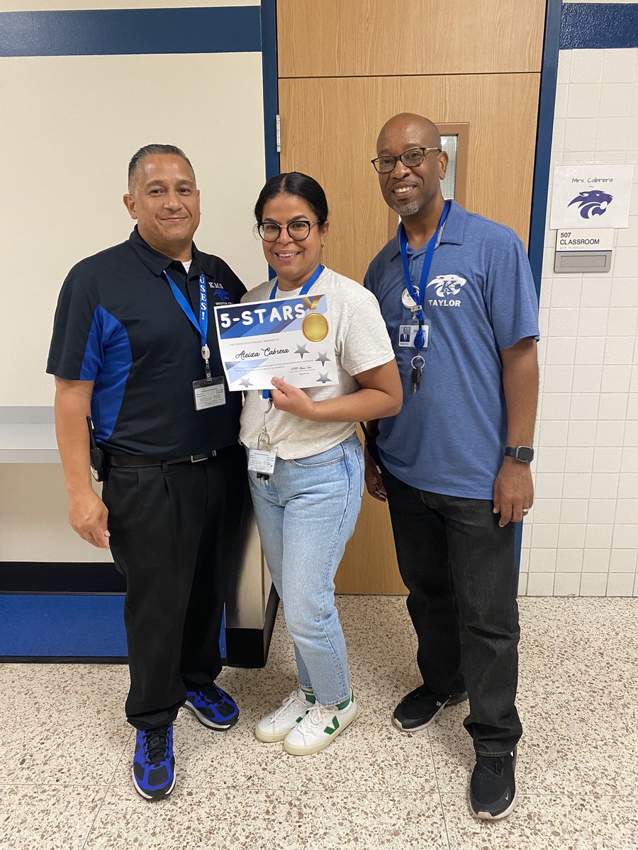 C. E. King Middle School (@kms_panthers) on Twitter photo Ms. Garrison, Mr. Moore and Ms. Cabrera recieved the 5 Star award for classroom environment and <a href="/MsOrpheyMath/">Chaniah Orphey</a> received the WICOR award for her engaging implementation of AVID strategies! <a href="/TheLandrover/">Edward Taylor</a> @MisshunnaD <a href="/MrsMCrowder/">Mable Crowder</a> <a href="/rpena_richard/">Richard Pena</a> Way to go Panthers! Ms. Garrison, Mr. Moore and Ms. Cabrera recieved the 5 Star award for classroom environment and <a href="/MsOrpheyMath/">Chaniah Orphey</a> received the WICOR award for her engaging implementation of AVID strategies! <a href="/TheLandrover/">Edward Taylor</a> @MisshunnaD <a href="/MrsMCrowder/">Mable Crowder</a> <a href="/rpena_richard/">Richard Pena</a> Way to go Panthers!